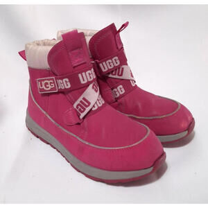 UGG‎ Tabor Waterproof Snow Boots 3M THINSULATE Youth Sz 3 Hot Pink Kids Girls
